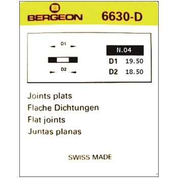 JUNTAS PLANAS CAUCHO BERNGEON 6630-D