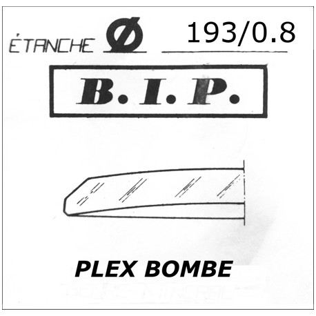 PLEX BOMBÉ FINO