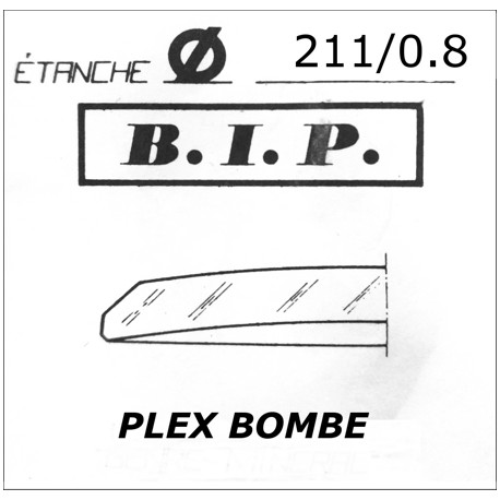 PLEX BOMBÉ FINO