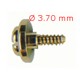 TORNILLO ROSCA CHAPADO 3,7 MM