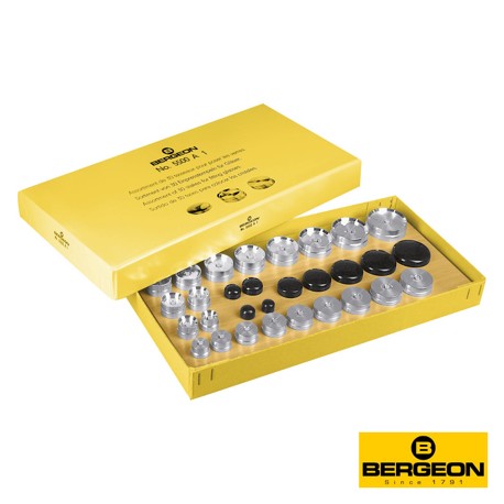 JUEGO 30 TASES BERGEON EN ZÓCALO MADERA 