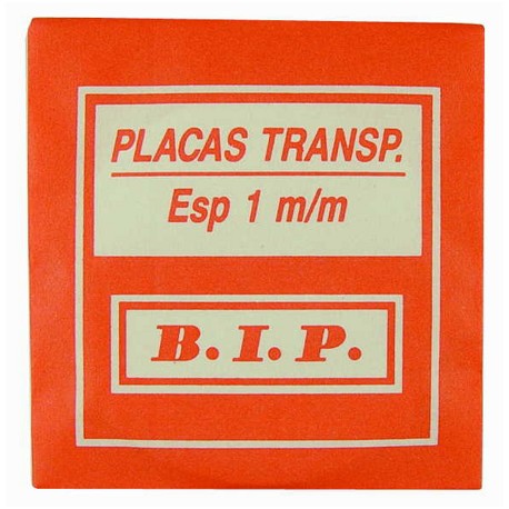 PLACA PLEX REDONDA 1 MM