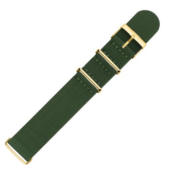 CORREA NYLON NAVY VERDE 20 MM