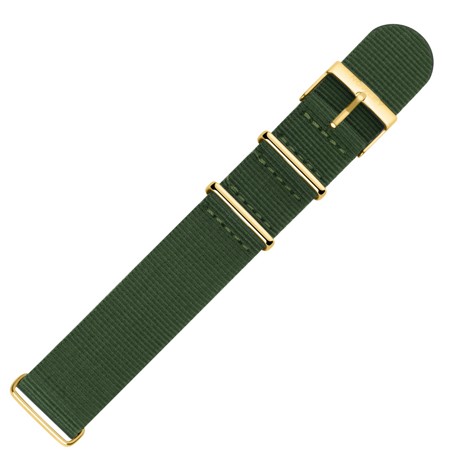 CORREA NYLON NAVY VERDE 20 MM