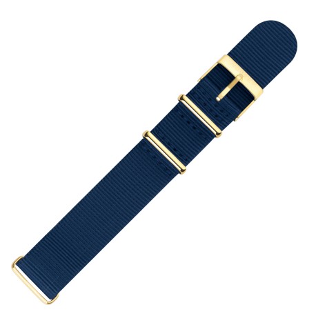 CORREA NYLON NAVY AZUL 18 MM