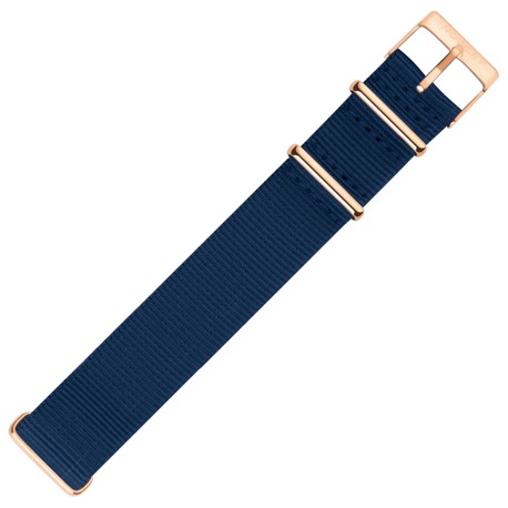 CORREA NYLON NAVY AZUL 18 MM