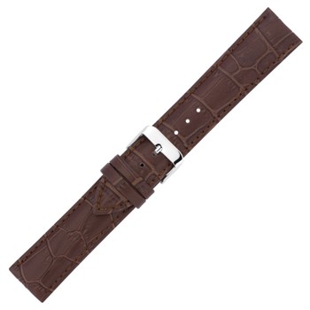 CORREA PIEL TORINO MARRON OSCURO 26 MM