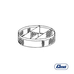 ELMASOLVEX CESTILLA 4 DIVISIONES 64 MM