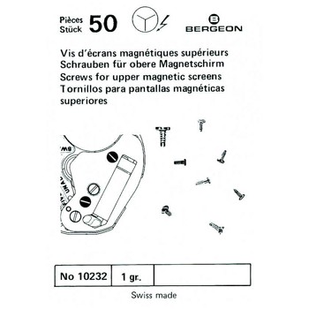 SURTIDO BERGEON 50 TORNILLOS PROTECTOR BOBINA