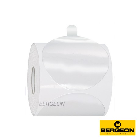 ETIQUETA PVC 40 MM BERGEON ROLLO DE 100