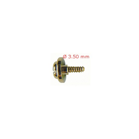 TORNILLO ROSCA DORADO 3,5 MM