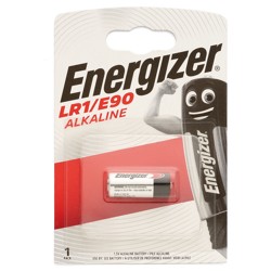 BLISTER DE 1 PILA ENERGIZER LR1 ALCALINA