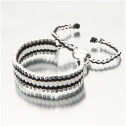 LINKS PULSERA MIX BLANCA