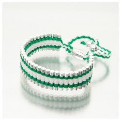 LINKS PULSERA MIX BLANCO-VERDE