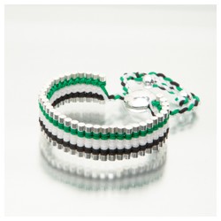 LINKS PULSERA MIX VERDE-NEGRO