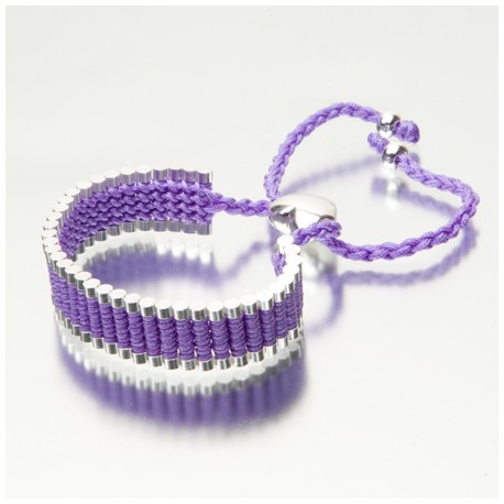 LINKS PULSERA LILA