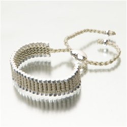 LINKS PULSERA BEIGE