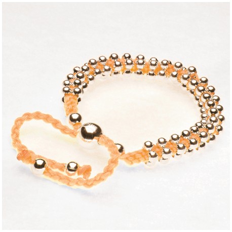 LINKS FLUOR PULSERA NARANJA