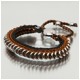 LINKS ZINGARA PULSERA MARRON-NEGRO