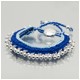 LINKS ZINGARA PULSERA AZUL-CELESTE JEANS