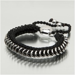 LINKS ZINGARA PULSERA NEGRO