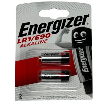 BLISTER DE 2 PILAS ENERGIZER LR1 ALCALINA